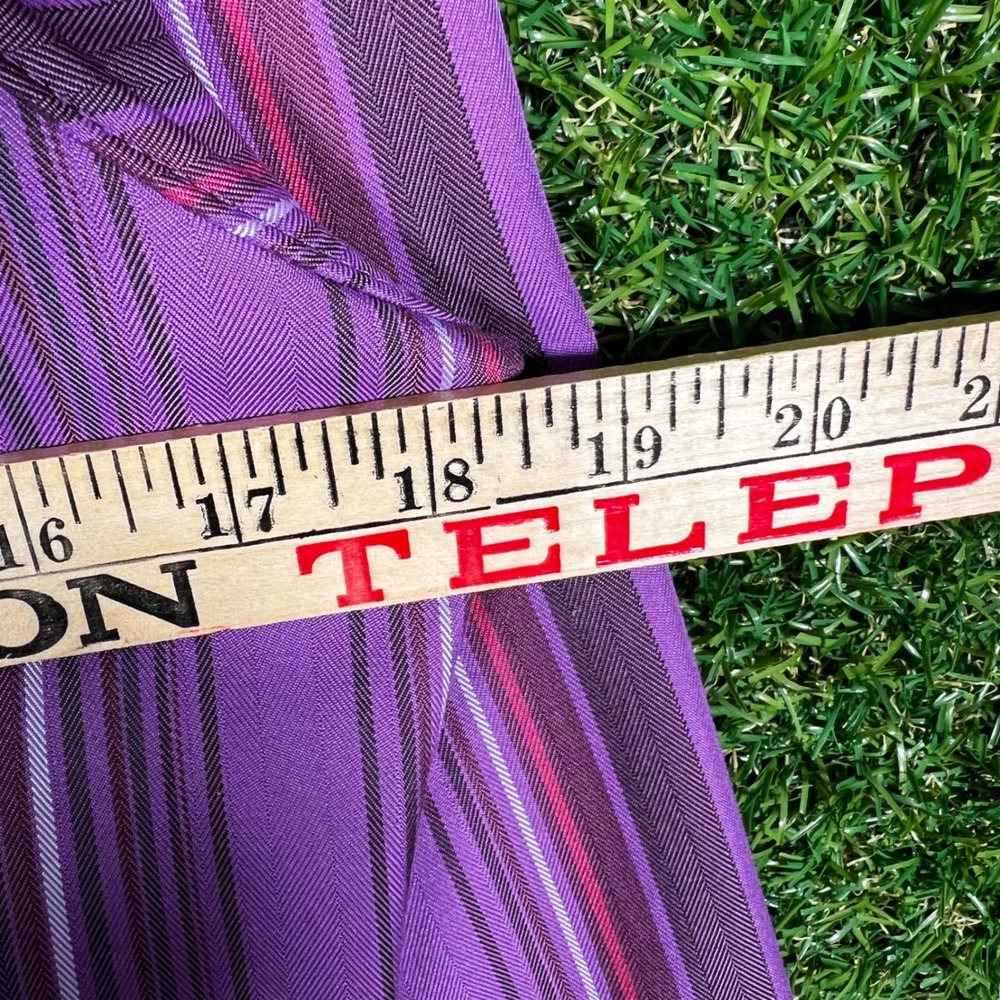 Patagonia Purple Striped Zip-Up Hoodie - Picture 4 of 5